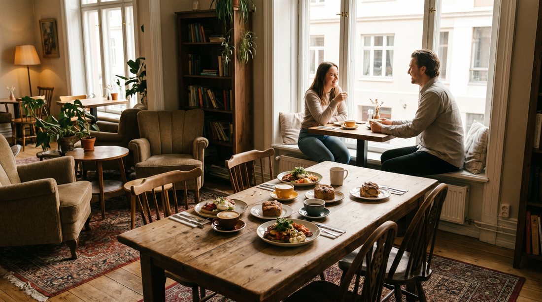 Café and restaurant interior