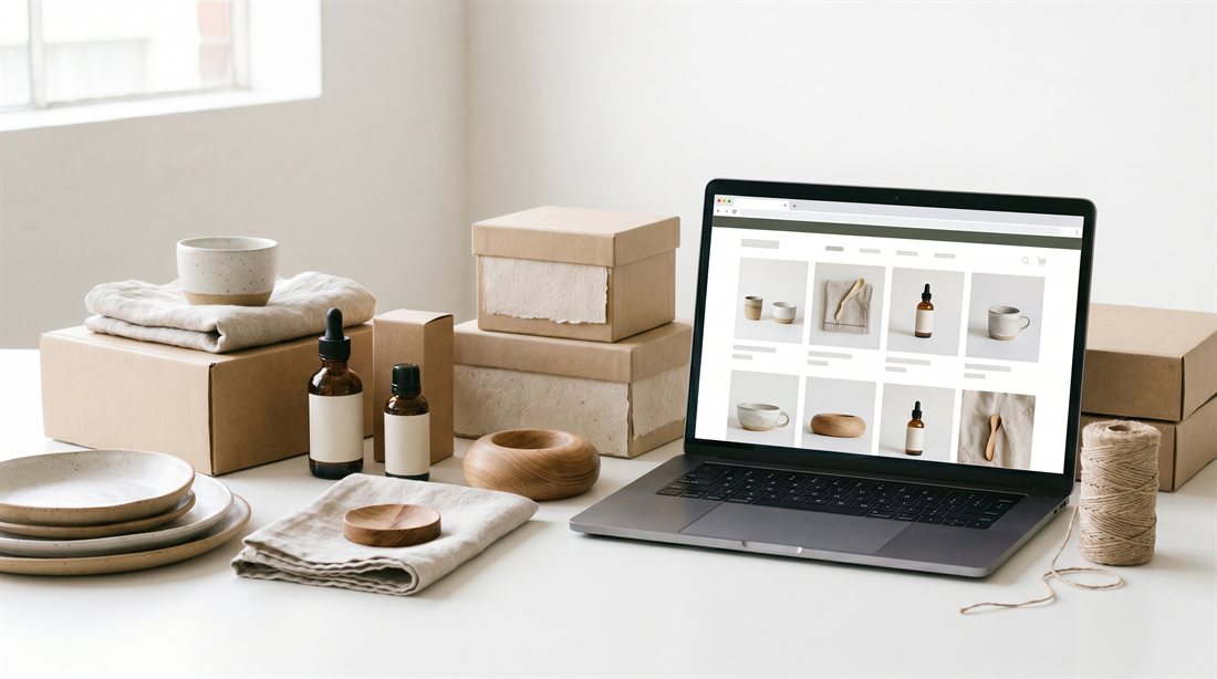 E-commerce product brand setup